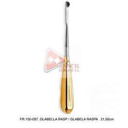 Glabella rasp Medium Grit Tungsten Carbide