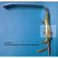Breast Retractor with Fiber Optic and Suction Tebbetts Style Breast Retractor with Fiber Optic and Suction Tebbetts Style